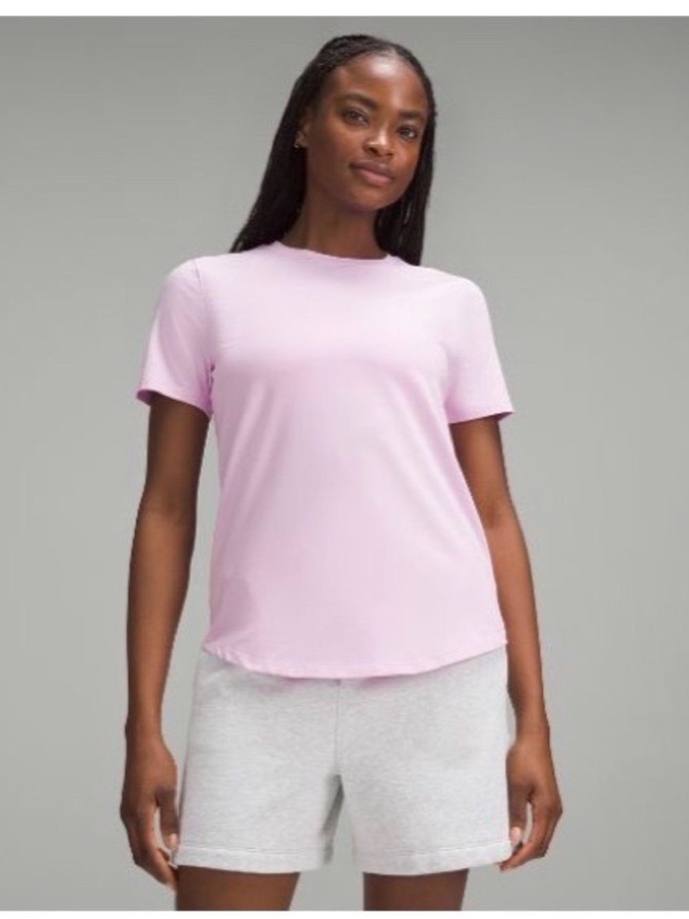 Lululemon Love Curved Hem Crewneck Tee - Vitapink 12